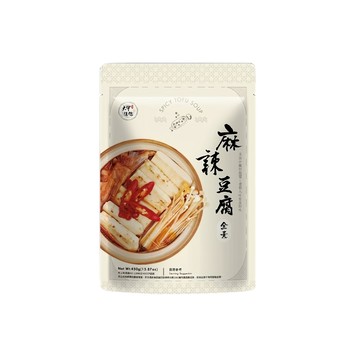 大甲佳旭 麻辣豆腐  全素  非基改豆腐  450g  1包