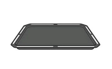 TOSHIBA 原廠 水波爐 烤盤 角皿 325GP010 適用 ER-WD7000 WD5000 日本代購