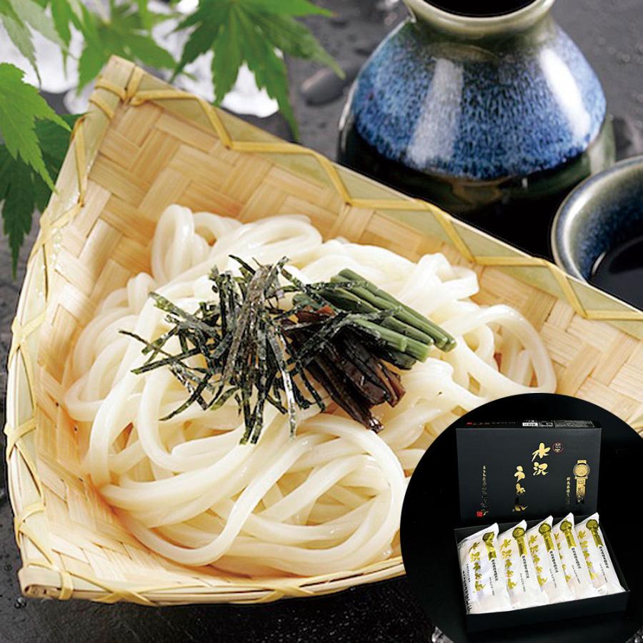 群馬 水沢うどん 詰め合わせ (半生麺300g×5)