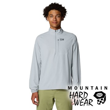 【Mountain Hardwear】Sunshield男半門襟長袖上衣『冰河』2110211 戶外 露營 登山 健行 休閒 時尚 長袖 上衣