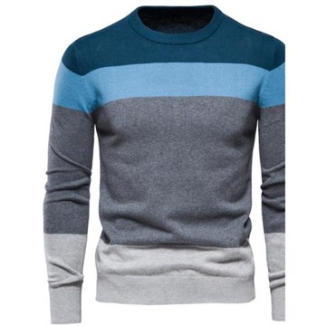 Youth knitwear striped base sweater 青年針織衫條紋打底衫毛衣