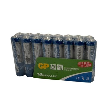 GP-超霸Power Plus 4號特級碳鋅電池(16入(8×2)) [大買家]