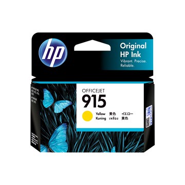 hp 惠普 Officejet 915 墨水匣  黃色  1個