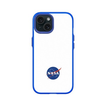 iPhone 15 Clear 激光藍 - NASA - Meatball (White)
