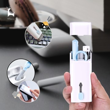 3c多功能清潔套裝 七合一 鍵盤耳機清潔組 螢幕 筆電 手機 airpods 清潔 除塵 拔鍵器