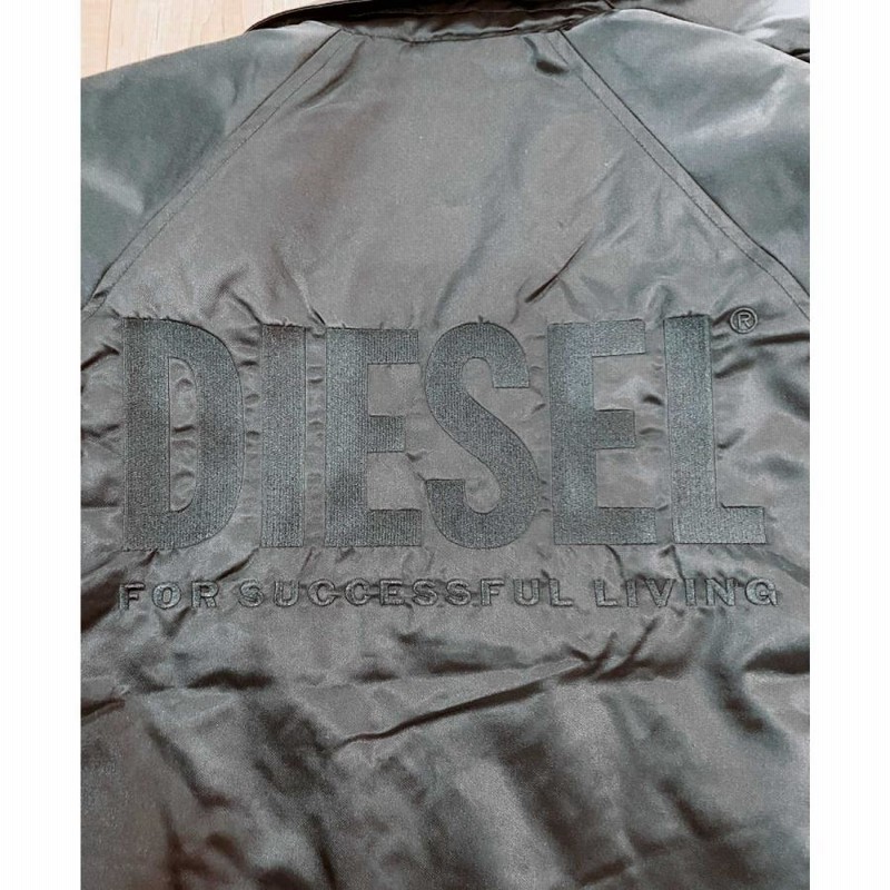 DIESEL ディーゼル ジャケット メンズ ロゴ刺繍 コーチジャケット