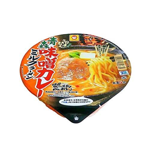 青森味噌カレー牛乳（ミルク）ラーメン12個入り１ケース