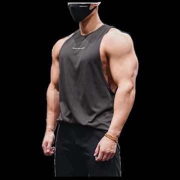優品夏季新款速乾背心男 健身運動 彈力寬鬆寬肩 圓領休閒 運動馬甲