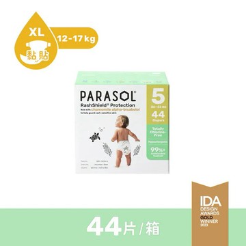 【進化版】PARASOL Clear+Dry® 新科技水凝尿布(禮盒組)【四箱贈2包濕巾六箱贈4包濕巾】