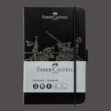 Faber Castell A6筆記本-黑色