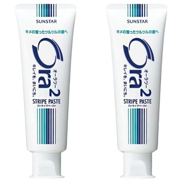 Ora2 愛樂齒 me微鈣淨白牙膏 雙重鈣分子配方 140g  2條