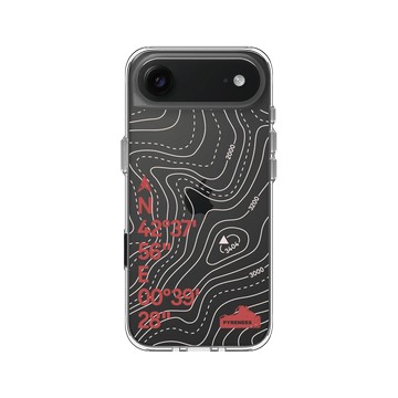 iPhone Air Clear Case（相機按鈕） 透明 - Nature Explorers 自然探索指南 - 比利⽜斯⼭