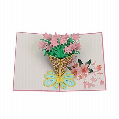 Rubitas 飛び出す グリーディング メッセージ カード ホップアップ 色紙 手紙 寄せ書き アルバム 誕生日 小百合 通販 Lineポイント最大get Lineショッピング