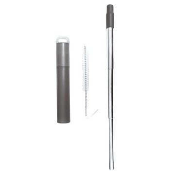 感恩使者 不鏽鋼伸縮環保吸管 附贈吸管刷 易清洗 小巧便攜  1支  1盒