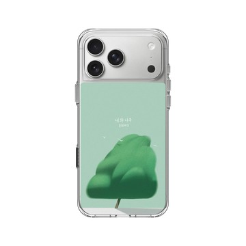 iPhone 17 Pro Max Clear Case（相機按鈕） 透明 - ENHO - 鳥與樹・靜