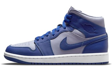 JORDAN 1 MID SE IRON PURPLE DEEP ROYAL WOMENS