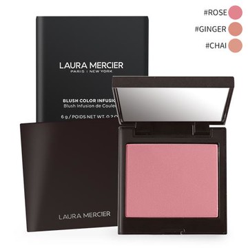 LAURA MERCIER 蘿拉蜜思 輕肌漂染頰彩(6g)-#GINGER/#ROSE/#CHAI-三款任選-國際航空版