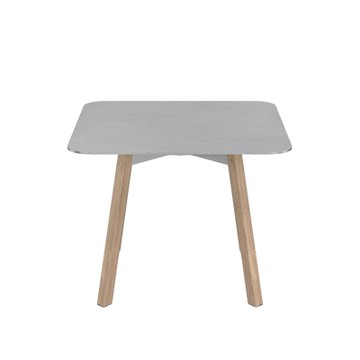 SU 雅室 方形矮几（鋁合金桌面／橡木腳）