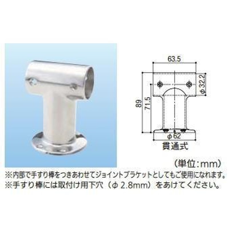 32ステンロストワックス手すり チーズブラケット LW-02 通販 LINEポイント最大GET LINEショッピング