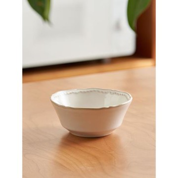 肆月歐式米飯碗家用2025新款餐具簡約精致陶瓷單個高級感吃飯小碗