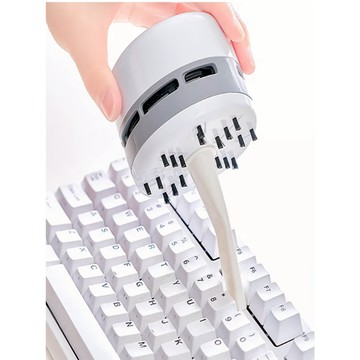 大創 DAISO KOREA 迷你吸塵器桌面清潔器、便攜式碎屑和除塵器