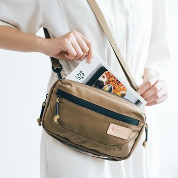 拿鐵棕 【Supply Section】G-9 航旅小包 旅遊 登機 出國 護照包 飛機 隨身包 斜背包 軍規 MIT