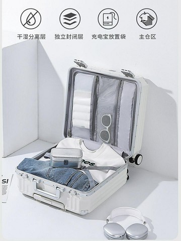 現貨：小型行李箱女輕便18寸拉桿箱20寸密碼旅行登機箱子男2024新款