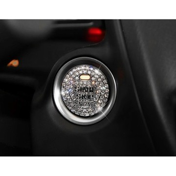 ~歐力斯~馬自達 MAZDA 14-23年 MAZDA6 馬6 啟動鈕 啟動按鍵裝飾 引擎啟動鍵 啟動鍵貼片 水鑽款