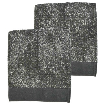 mirai life 未來居 雪松毛巾套裝 和紙抑菌吸水  黑色  2條