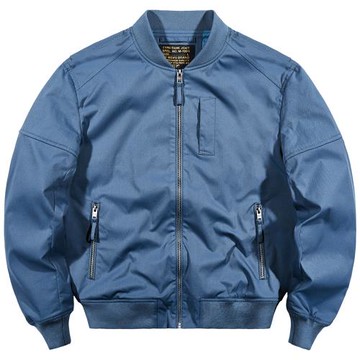 VIP純棉ma1飛行員夾克男美式復古寬松工裝外套簡約休閑棒球服潮牌