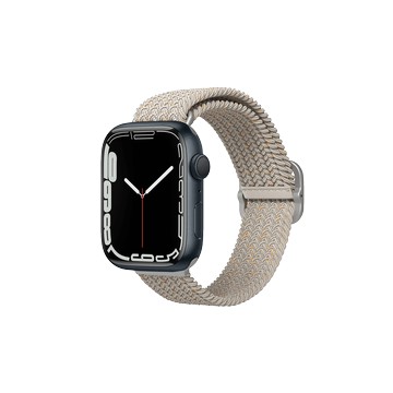 Apple Watch Series 7 (45mm) Apple Watch 專用編織錶帶 暖沙棕