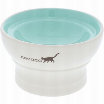 【ペティオ】ｎｅｃｏｃｏ　脚付き陶器食器　ウェットフード向き（陶器製）