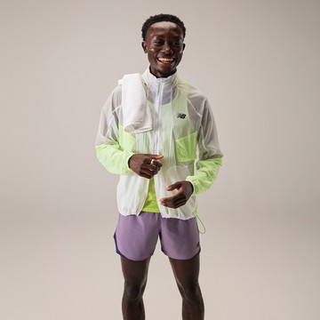 New Balance 男 長袖夾克外套 MJ61U1I9AFG-F