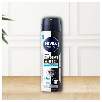 NIVEA 妮維雅~男士止汗爽身噴霧(150ml)-無印乾爽(清新海洋)