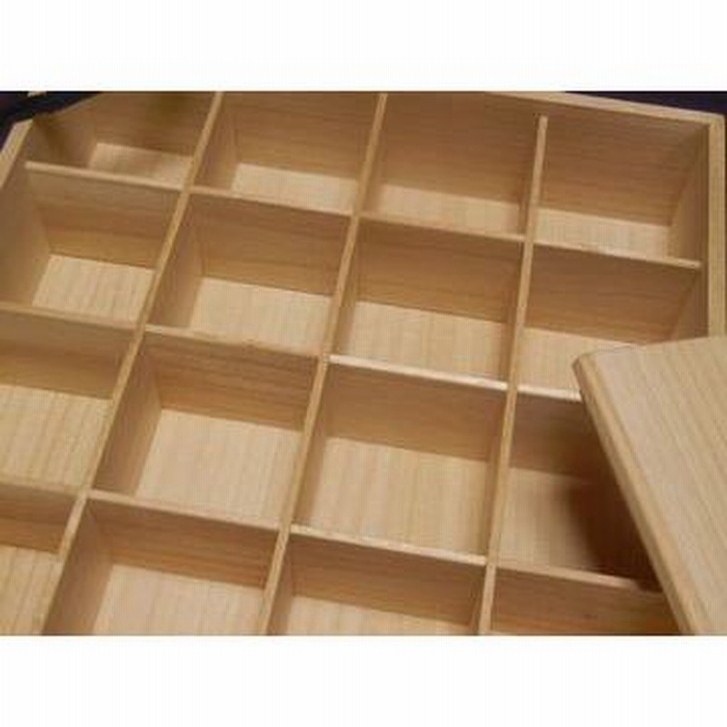 ぐい呑み、盃、酒器用桐箱 16マス収納箱 保存箱 | LINEブランドカタログ