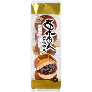 栗紅豆餡銅鑼燒[5入](205g)