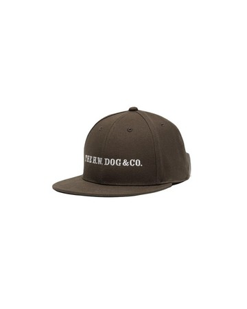 H.W.Dog&Co. Box Cap軍規斜紋棒球帽(三色)