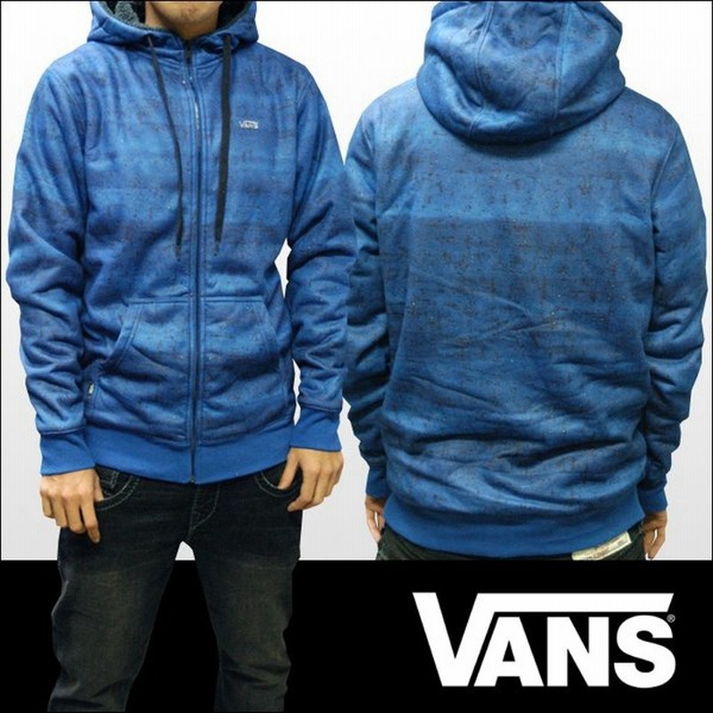 バンズ パーカー メンズ Vans 服 ブルー ボア付き アウター インポート ブランド ストリート サーフ スケーター スタイル 通販 Lineポイント最大get Lineショッピング