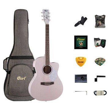 Cort Jade Classic 民謠吉他  1個  粉紅色