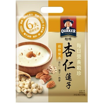 【啾啾蛋小舖】桂格QUAKER。營養穀珍-杏仁蓮子 (多件優惠專區)