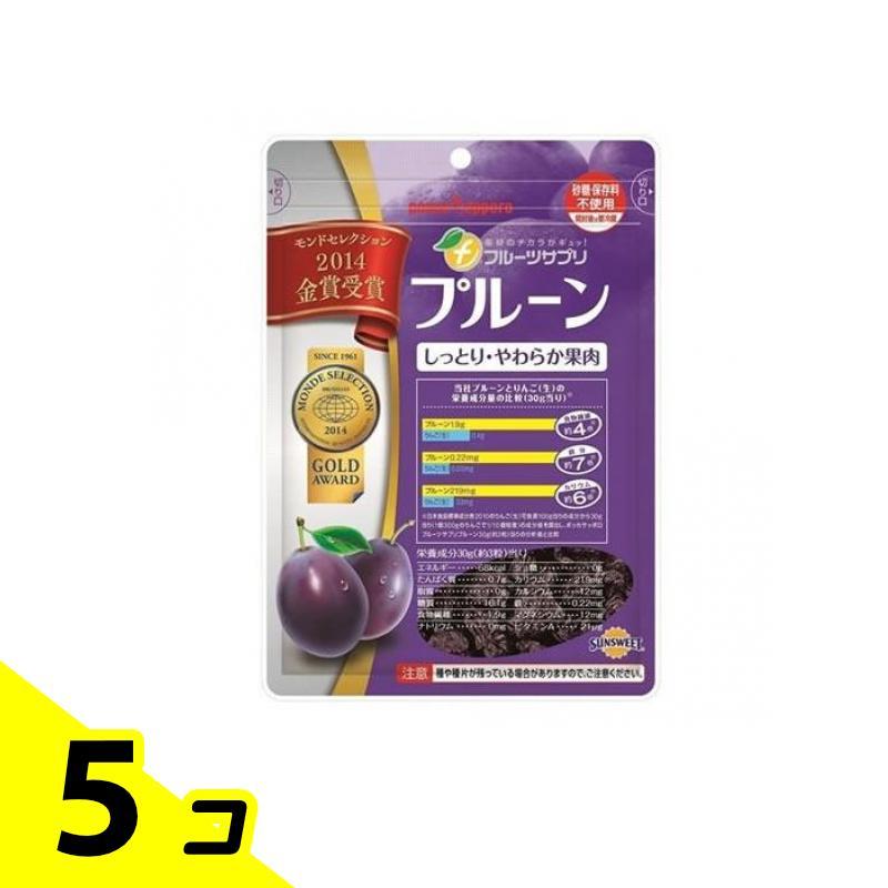 ポッカサッポロ フルーツサプリ プルーン 70g 5個セット