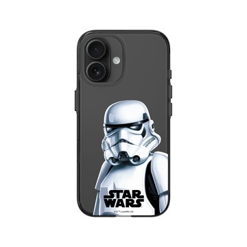 iPhone 16 Clear (相機按鈕) 酷墨灰 - 迪士尼-星際大戰 Star Wars - 星際大戰 - 風暴兵