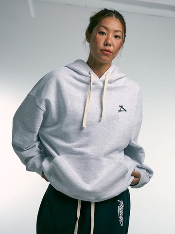 Signature Blur Hoodie - Light Gray
