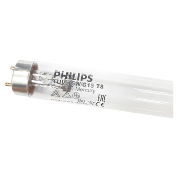 PHILIPS (2入)飛利浦 TUV 15W G15 UVC T8 殺菌燈管 紫外線燈管