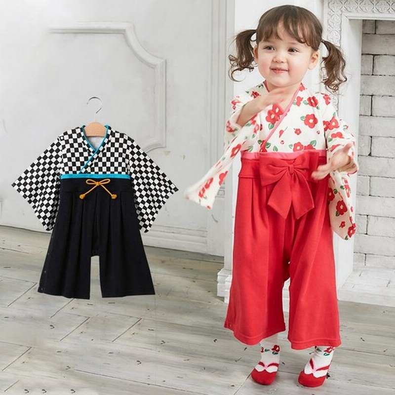 ベビー袴 Tino Tino 和風袴 オール 赤ちゃん ベビー服 カバーオール ロンパース お正月 新年 晴れ着 お食い初め 和柄 和装 通販 Lineポイント最大0 5 Get Lineショッピング