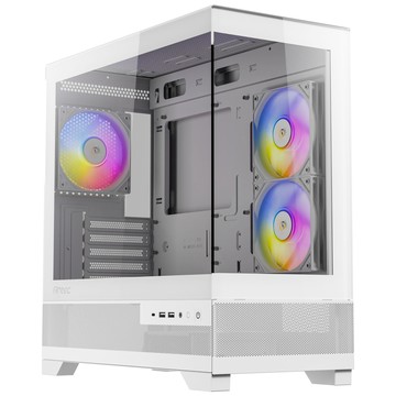 Antec CX500M ARGB(W) 360 水冷排 M-ATX 白色 電腦機殼
