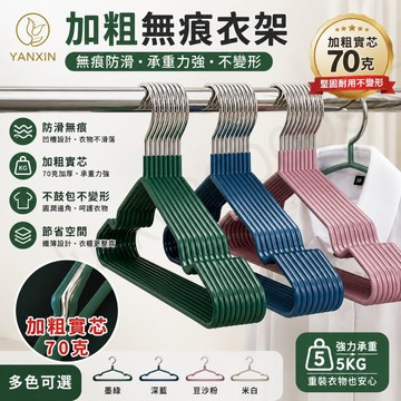 YANXIN 防滑加粗衣架 衣架 曬衣架 晾衣衣架 防滑衣架 曬衣 加粗衣架 晾衣 防滑衣架 晾衣架 褲夾 褲夾 衣夾