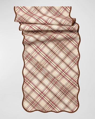 Harvest Tartan Table Runner, 18" x 90"