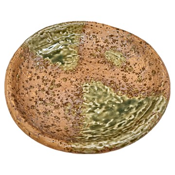 手造古信樂8皿 單色 陶瓷盤 日本製  1個