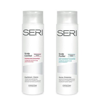 希臘 FARCOM 髮控 強健活絡／去屑舒活 淨髮浴(300ml)『STYLISH MONITOR』SERI系列 D032755